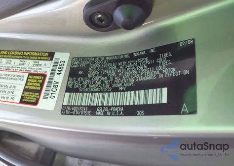 2008 Toyota Sienna Le from USA, damaged, VIN 5TDZK23C68S170732